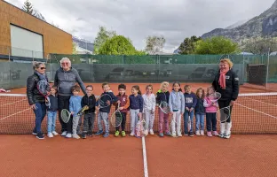 Vos enfants s'essayent au tennis !